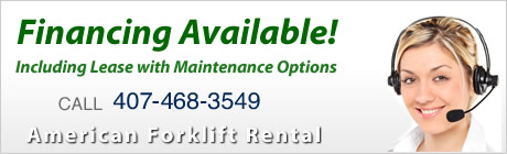 Orlando Florida Starke forklift dealers, safety training and new forklift sales and service.