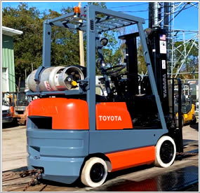 Orlando Florida used forklift for sale best price and training.