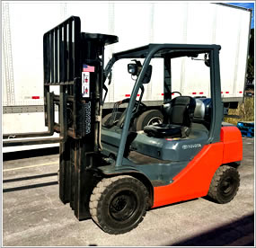 Orlando Florida used forklifts for sale best prices and training.