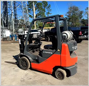 Orlando Florida used forklift for sale best price and training.